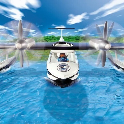 Playmobil Action Heroes Police Seaplane 4445 - Picture 4 of 6