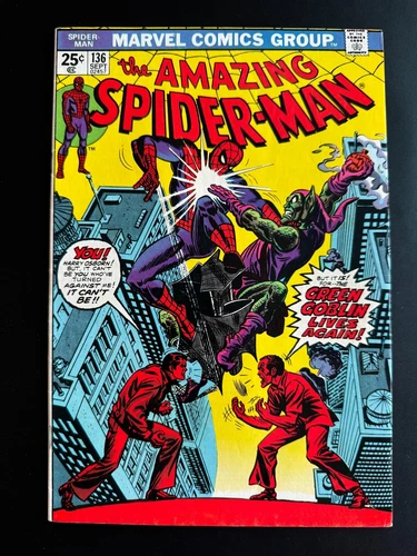 Amazing Spider-Man #136 - 1st App Green Goblin II (Marvel, 1974) VF-
