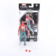 Marvel Legends Spider-Man 2 Gamer Verse w/Spider Web 5.5" Action Figure Toy USED