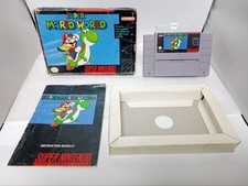 Super Mario World CIB (Super Nintendo, 1991) ...