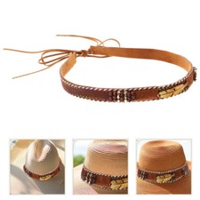 Decorative Hat Band Beach Strap Fedora Bands for Men Accessories