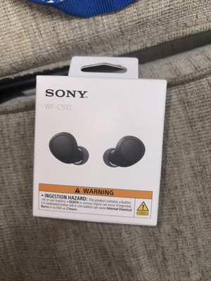Sony WF-C510 Truly Wireless Earbud Headphones, Black