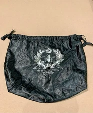 My Flat In London Drawstring Black Dustbag 