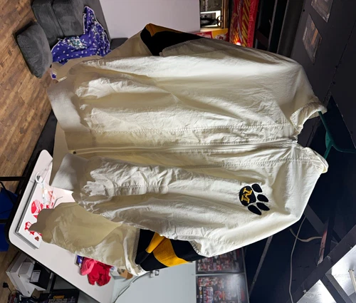 Mizzou Tigers Vintage Bomber Jacket Size XL Unisex video thumbnail