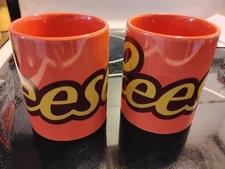 ( 2 ) 12 oz. Mugs - Reeses Hersheys Galerie - mint condition never used