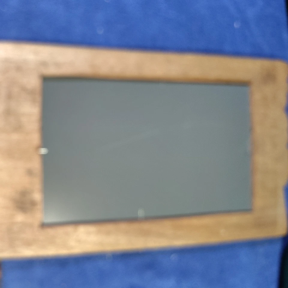  Espejo decorativo de madera de pez tópico vintage, 20 pulgadas de alto, 11 pulgadas de ancho Foto 4 de 4