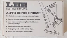Lee Reloading Auto Bench Priming Tool 90700 - Includes Box & Instructions