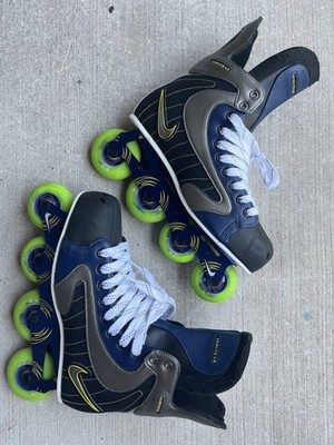 Nike Ignite LX Roller Hockey Inline Skates Size 12EE Mens HI-LO 72 - 80mm