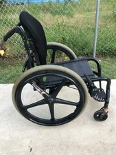 Lightweight Quickie Q7 Rigid Wheelchair Like TiLite 15"W X  16"D Free Shipping