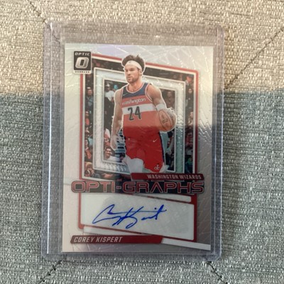 2023-24 Panini Donruss Optic Opti-Graphs Corey Kispert #OG-KPT Auto