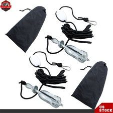 Folding Grapnel Anchor Kit For Paddle Board Marine Kayak 1.5KG 2 Pack White