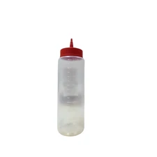 3-Hole Sauce Bottle – 1000ml Multi-Nozzle Dispenser