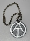 VINTAGE GI JOE ADVENTURE TEAM DOG TAG WITH CHAIN