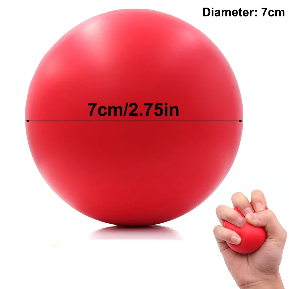 Hand Grip Strengthener and Massager Ball| Adult Therapy Rehab Gym Office Home Exer