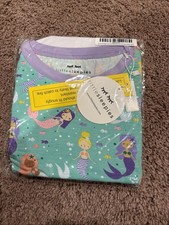 Little Sleepies Bamboo Long Sleeve Pajama Set Size 12/14Y Mermaid