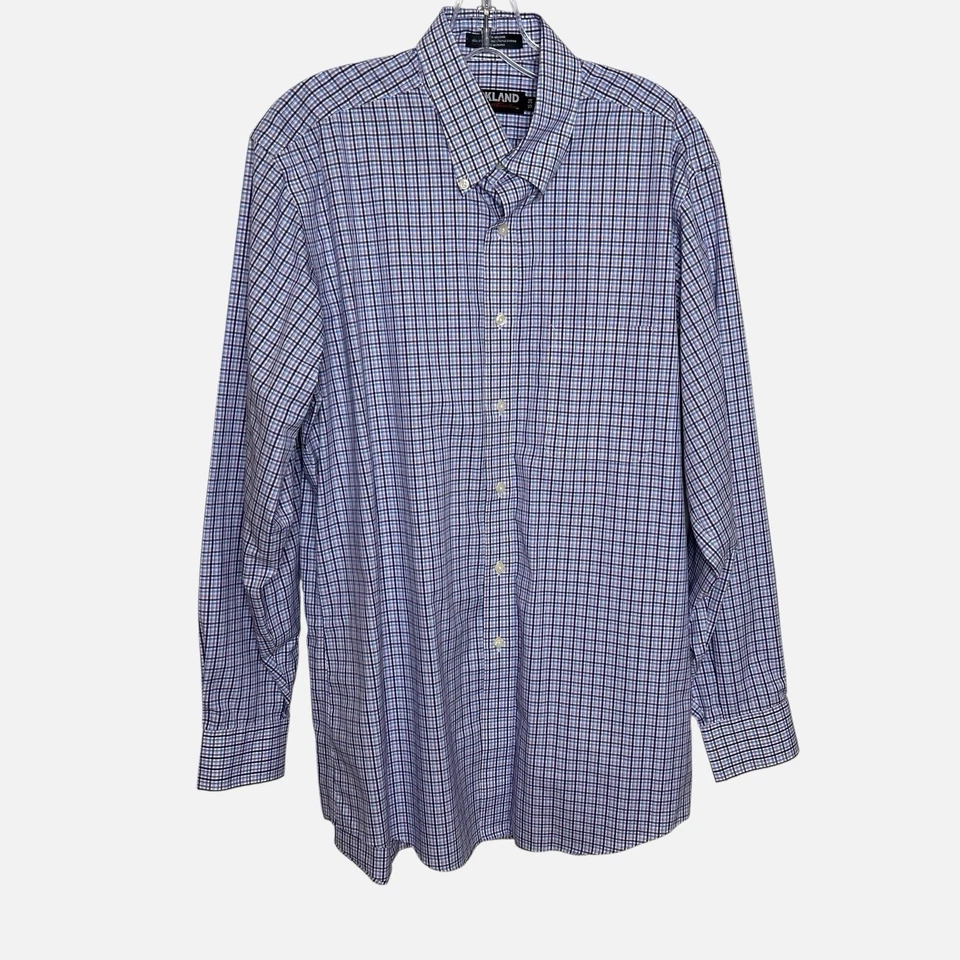 Kirkland Signature Men Shirts Lot 5 Button Down 16 16.5 Cotton Non Iron Casual - Image 3 of 4