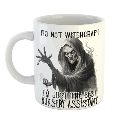 Kaffeebecher - KEINE HEXEREI NUR DIE BESTE KINDERZIMMERASSISTENTIN - tolles Geschenk