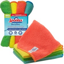 Microfibre Cloths for Cleaning, For Use as Dusters, Dish Cloths & Kitchen Towels