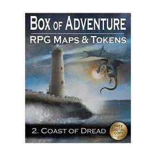 Loke RPG Mats Box of Adventure - Coast of Dread Fair/NM