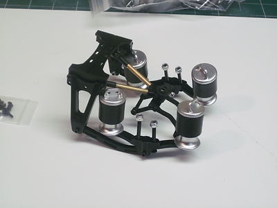 LESU 4 AIRBAG REAR SUSPENSION FOR 1 AXLES TAMIYA 1/14 x-8004 TRACTOR | eBay