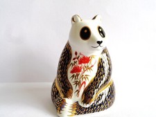 ROYAL CROWN DERBY PANDA GOLD