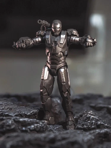 ZD Toys Iron Man 2 Movie Figure Iron man Mark MK6 & War Machine 7" Action Figure - Picture 6 of 28