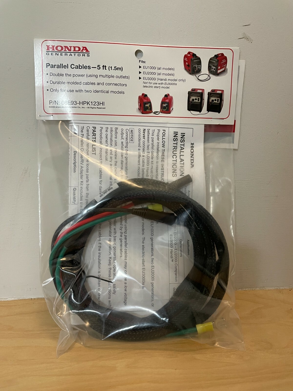 Honda+08E93HPK123HI+Parallel+Cables for sale online eBay