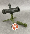 1984 GI JOE 3.75” - BIVOUAC PLAYSET - MORTAR LAUNCHER w/ STAND & BOMB