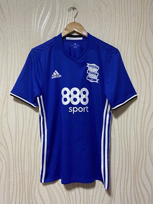BIRMINGHAM CITY 2016 2017 HOME FOOTBALL SHIRT SOCCER JERSEY ADIDAS