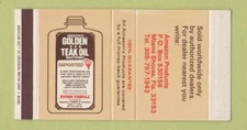 Matchbox - Golden Teak Oil Amazon's Miami Shores FL