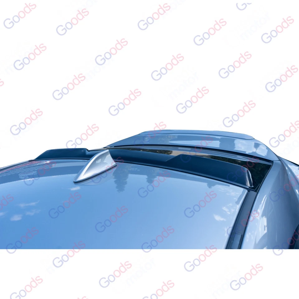 Para 2009-2014 Acura TL viseira traseira preta para janela de teto spoiler asa defletor de sombra - Imagem 3 de 4