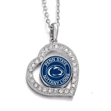 Spec Penn State Nittany Lions Womens Sterling Silver Link Chain Necklace D19RBG