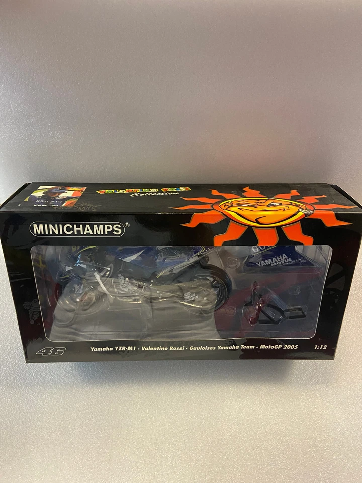 Yamaha YZR-M1 Rossi MotoGP Gauloises 2005 1/12 122053046 MINICHAMPS - Immagine 2 di 2