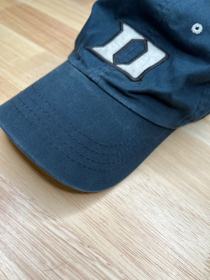 Duke Blue Devils Baseball Hat Mens 7 5/8 Blue Strapback Cap Sports NCAA College - Image 3 of 4