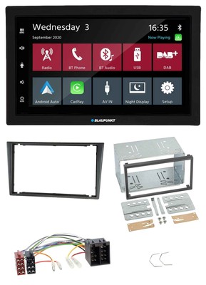 Blaupunkt DAB Bluetooth USB MP3 2DIN Autoradio für Opel Combo C Corsa C Tigra Me