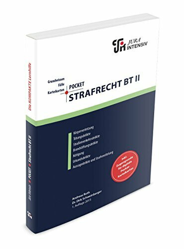 Rengier Strafrecht Bt Ii Pocket Strafrecht BT II: Grundwissen - Fälle - Buch Jura-Intensiv