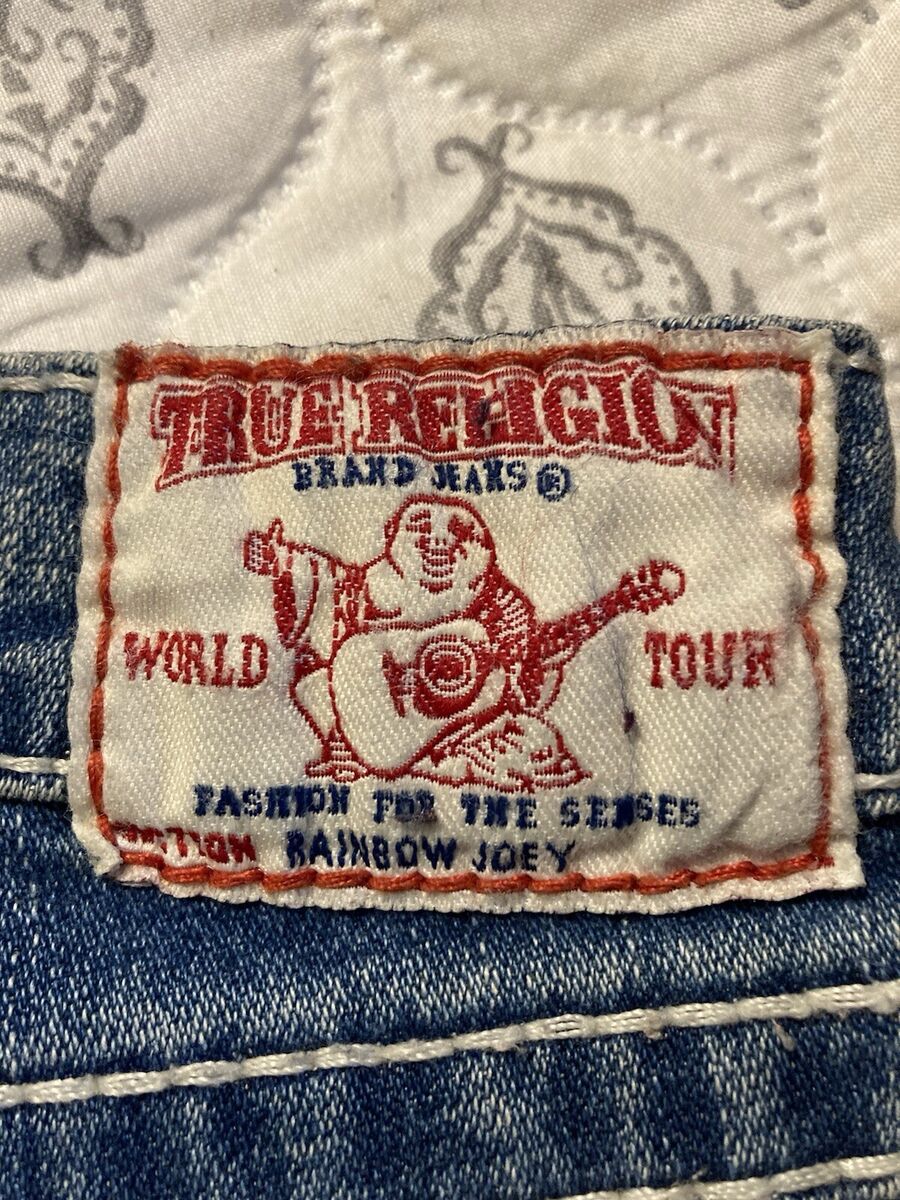 TRUE RELIGION Joey Rainbow Stitch Flare Jeans-Sz 30 TRUE RELIGION Joey Rainbow Stitch Flare Jeans-Sz 30
