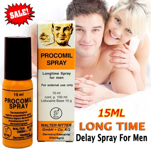 15ML PROCOMIL Spray Men Delay Spray Keep Long Time Spray Extenal