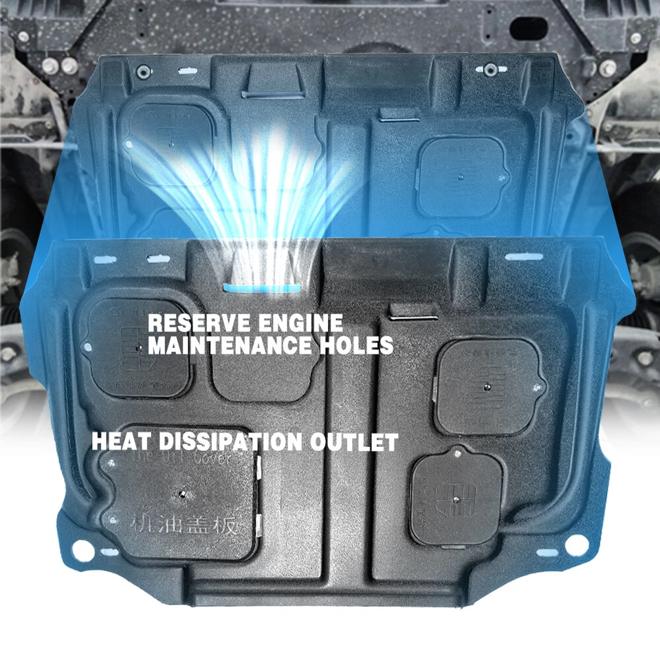 For Lexus CT200h 2012-2016 Under Engine Splash Guards Front Engine Mud Flaps - Imagem 2 de 4