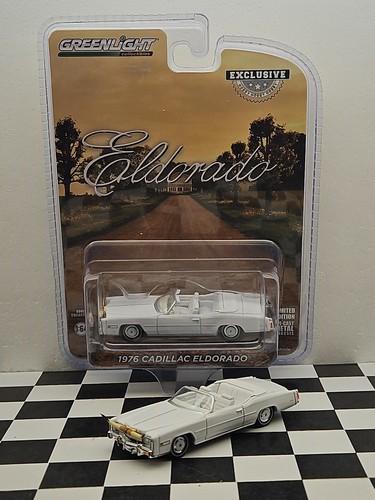 Dukes Of HAZZARD BOSS HOG 1976 Cadillac Eldorado CONVERTIBLE CAR ERTL Greenlight - Picture 3 of 15