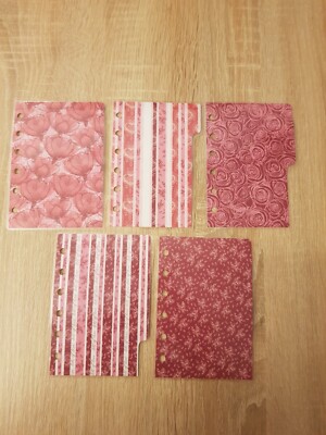 Divider Register Pocket Filofax Umschlagmethode Cashstuffing Budgetbinder Moterm