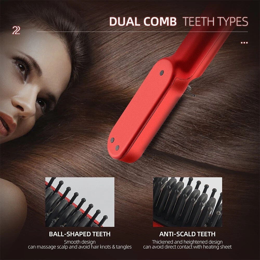 Curling hair styling clearance comb