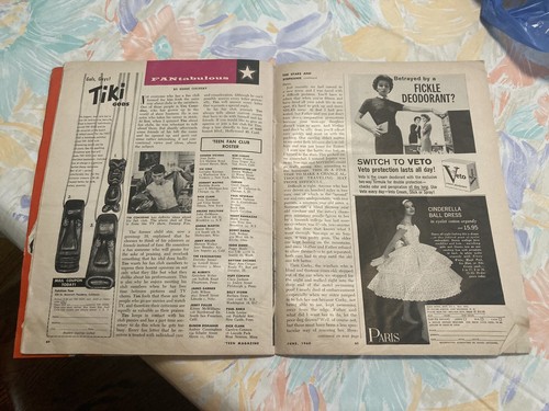 Lot Of 2 TEEN MAGAZINES , Frankie, Avalon, Shelley Fabares, Janet Lennon - Picture 9 of 11