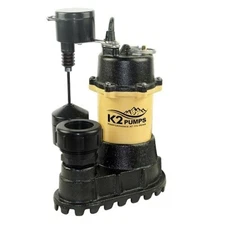 1/3 HP Sump Pump with Piggyback Vertical Switch SPI03303VPK