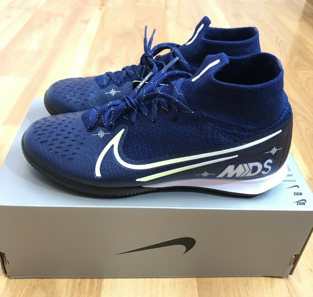 Nike Mercurial Superfly 7 Elite MDS IC Soccer Cleat Shoe Size 5