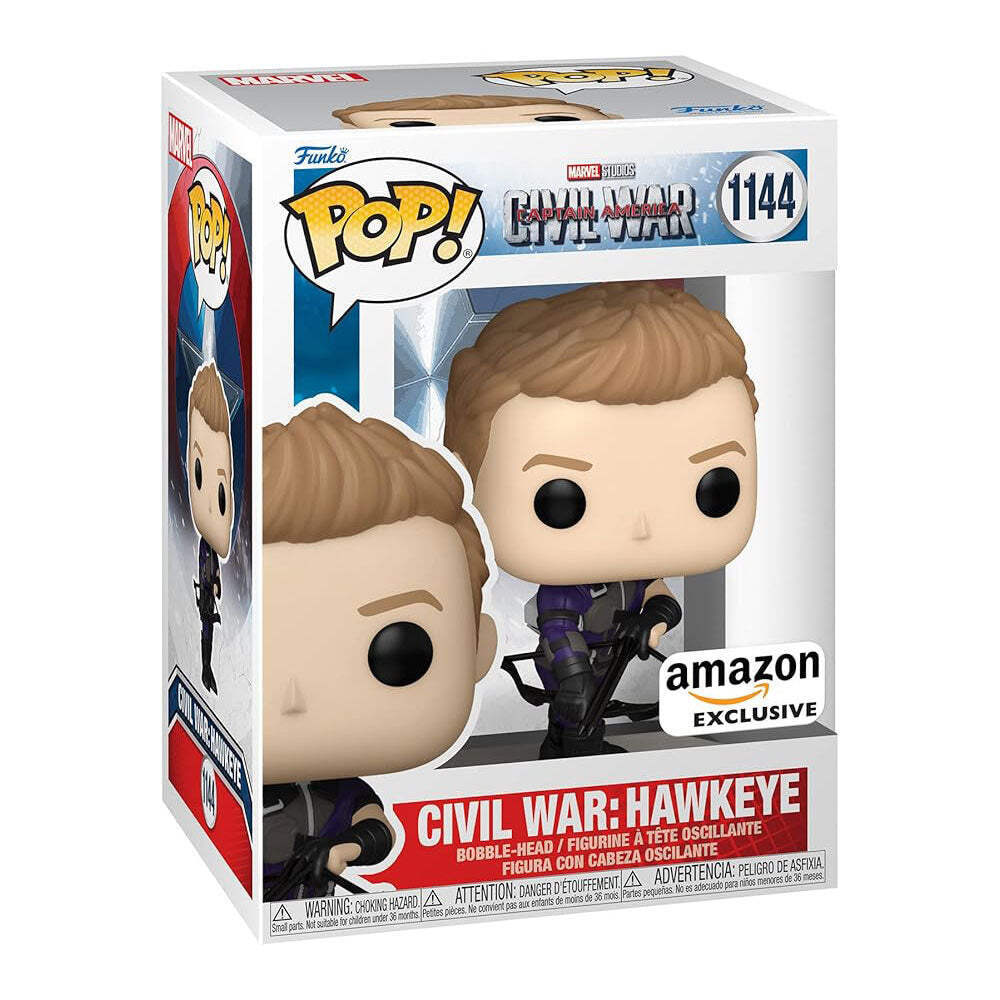 Funko POP Marvel Captain America Civil War Hawkeye Collectible Figure 1144