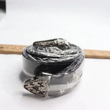 Belt with Straps Black 39"