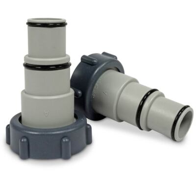 Adapter A passt für INTEX Ø 32 / 38 mm x 2'' IG Schlauanschluss Kupplung Pool