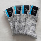 <!--F#f_0-->4 Pair Original MH Jeans Socks 100% Cotton Grey Super Soft 39 To 46<!--F/-->