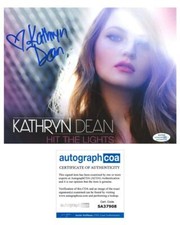 Kathryn Dean "Hit the Lights" AUTOGRAPH Signed 8x10 Photo ACOA